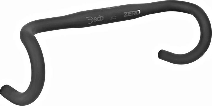 Deda Elementi ZERO1 RHM Handlebar, Black on Black (BOB), Alloy 6061 (40 cm)
