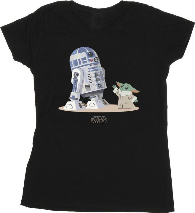 Produktbild Star Wars The Mandalorian R2D2 And Grogu TShirt (XL)