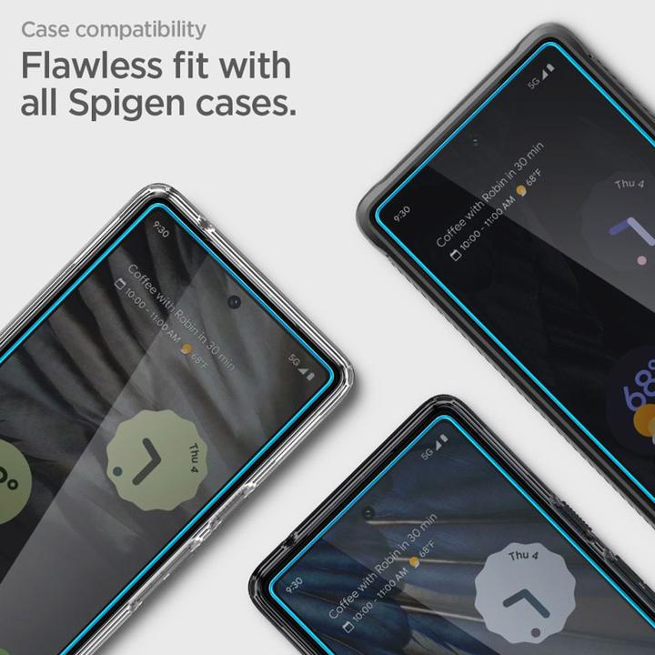 Produktbild Spigen ALM Glas.Tr Google Pixel 7A 2szt. szkło hartowane AGL05968 (1 Stück, Google Pixel 7a)