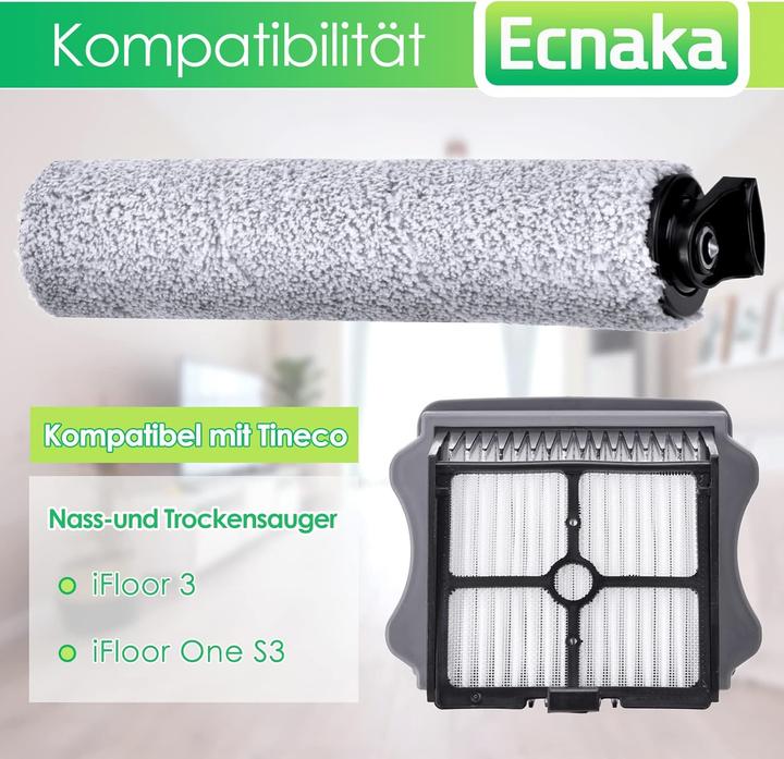 Actual product image Ecnaka 7-piece accessory set for Tineco iFloor3/Floor One S3