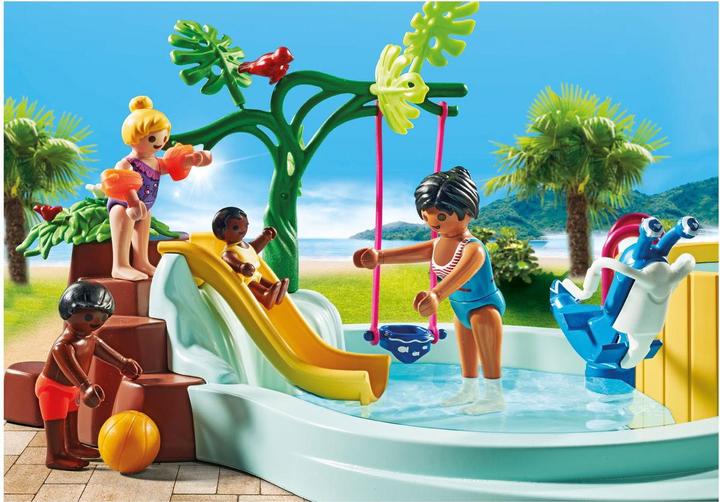Actual product image Playmobil Children's pool with whirlpool (71529, Playmobil My Life)