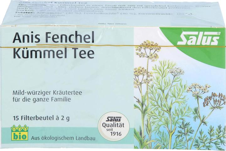 Produktbild Salus Anis Fenchel Kümmeltee Bio (50 g)