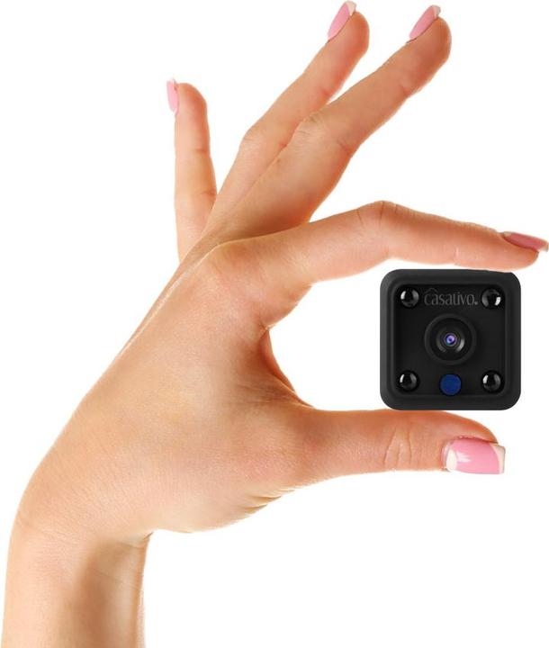 Actual product image Casativo Micro-IP-Kamera, Akkubetrieb, HD 720p, 120° Weitwinkel, Nachtsicht, WLAN