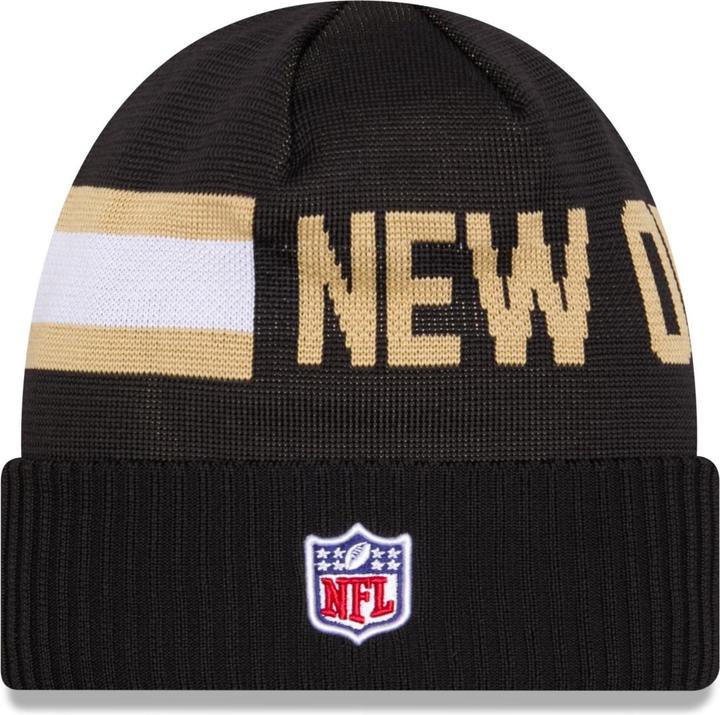 Actual product image New Era NFL Sideline Tech Knit Hat - New Orleans Saints