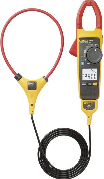 Puntali di prova TL75, Pinza amperometrica Fluke 376 FC, Pinza amperometrica iFlex (46 cm), magnetico
