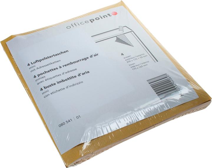 Immagine prodotto Neutral Sacchetti a bolle d'aria mini 4pcs MINI marrone, 200x175x50mm (4 x)
