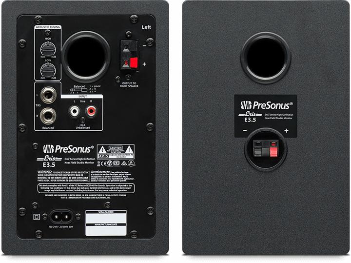 Produktbild PreSonus Eris E3.5 (Passiv, Aktiv, Paar, 2x 25 W)