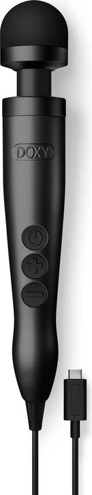 Actual product image Doxy 3 USBC Wand Vibrator Schwarz