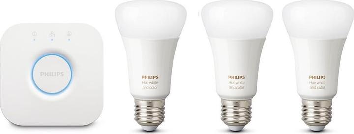 Philips Kit de démarrage Hue White & Color Ambiance (E27, 10 W)