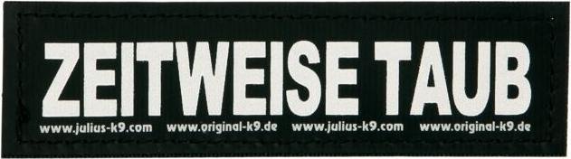 Actual product image Trixie 2 Julius-K9® Velcro stickers (L, Dog, General)