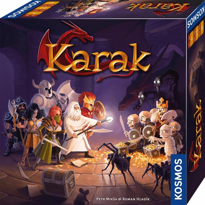 Kosmos FKS6822860 - Karak, gioco da tavolo, per 2-5 giocatori, età 7+ (edizione DE) (Tedesco)