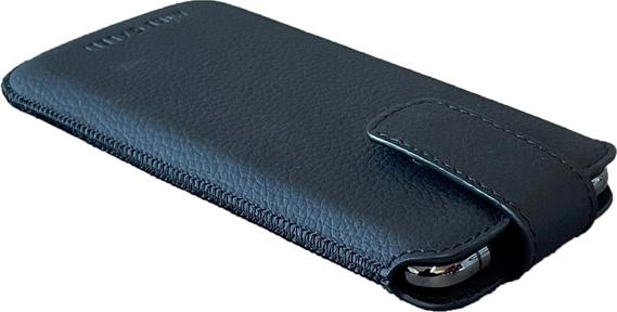 Produktbild Mike Galeli Pouch-Style Echtleder bis 6.5 Pat 6.5 black (Apple iPhone 13 Pro Max, Apple iPhone 12 Pro Max, Apple iPhone XS Max, Apple iPhone 11 Pro Max, Apple iPhone 8 Plus)