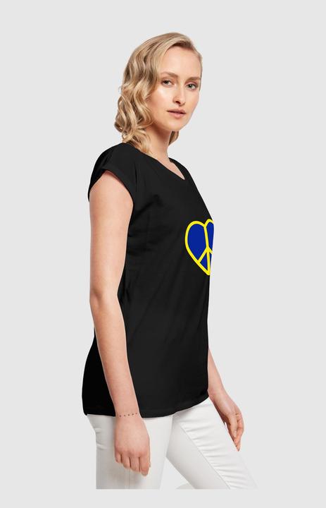 Immagine prodotto Merchcode Maglietta da donna Peace - Heart Peace Basic - 173311 (XS)
