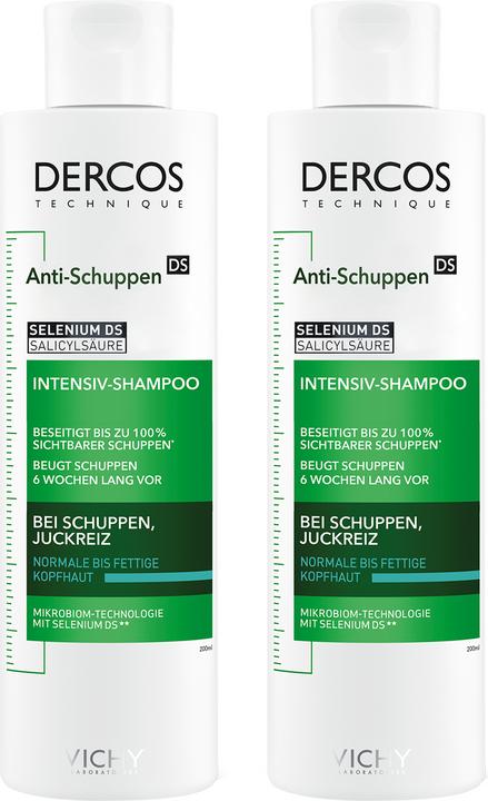 Actual product image Vichy Dercos Anti-Schuppen Shampoo für normale bis fettige Kopfhaut (200 ml, Liquid shampoo)