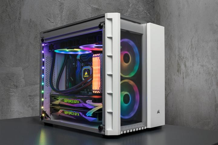 Actual product image Corsair Crystal 280X TG RGB (mATX)