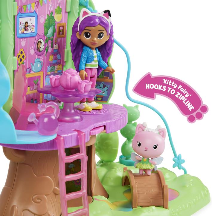 Gabby's Dollhouse Fairy's Garden Treehouse