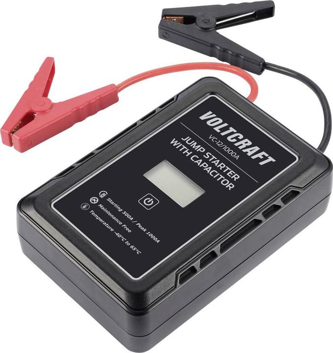 Productafbeelding Voltcraft Snelstartsysteem VC-12/1000A VC-13998130 Starthulpstroom (12 V)=500A Condensatortechniek (1000 A)
