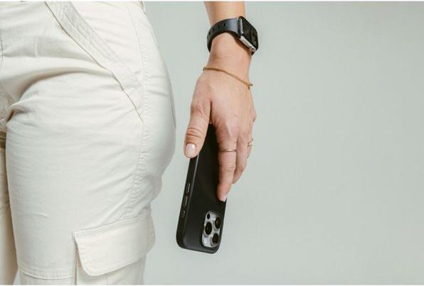 Actual product image Nomad Sport Case iPhone 16 Pro Max Vulcan Black