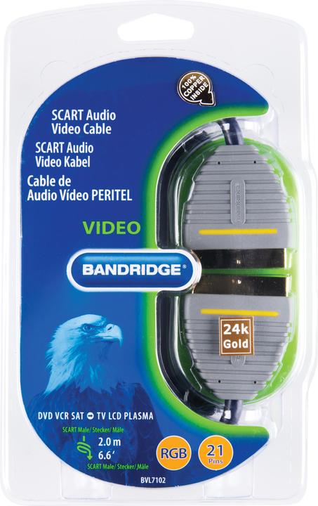 Image du produit Bandridge BVL7102 (2 m, Péritel)