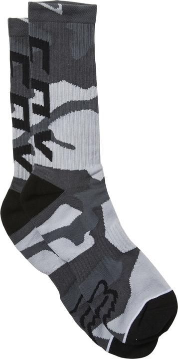Fox Socks 22 Camo Cushioned Crew Blk Cam (S/M)