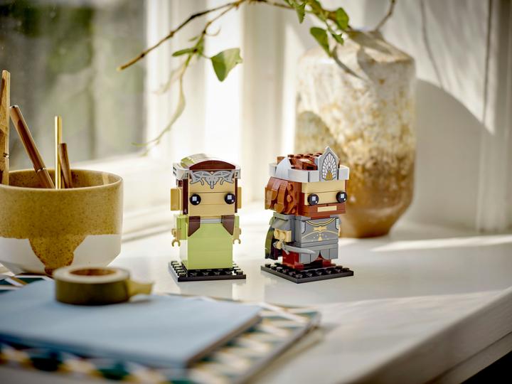 Actual product image LEGO BrickHeadz - Aragorn and Arwen (40632, LEGO Brickheadz)