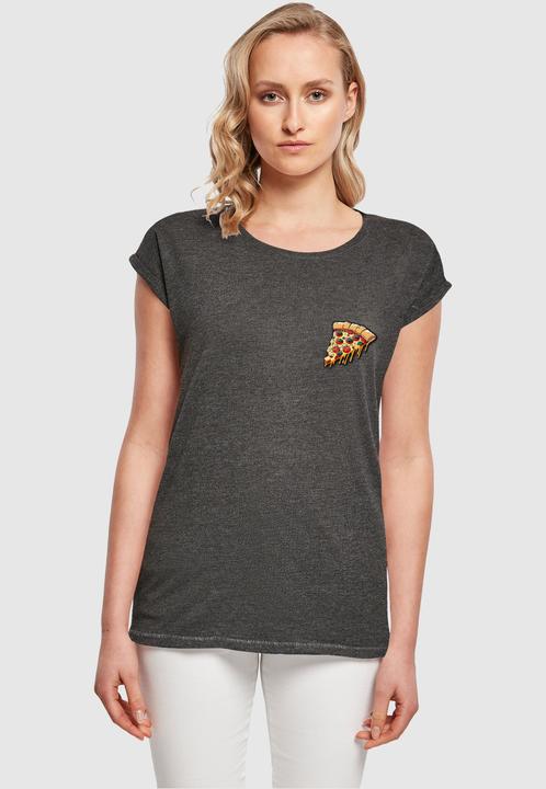 Image du produit Merchcode Tee-shirt femme Pizza Comic à l'épaule étendue - 116357 (S)