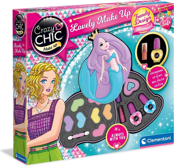 Actual product image Clementoni Crazy Chic - Make Up - Mermaid (18652)