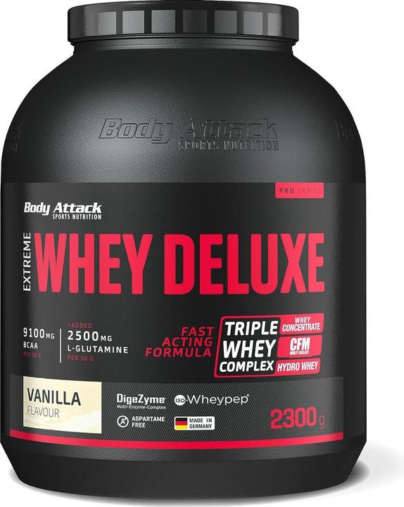 Produktbild Body Attack Extreme Whey Deluxe (Vanille, 1 Stk., 2300 g)
