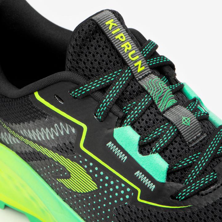 Image du produit Kiprun Chaussures de course Trailrunning Crosslauf Enfants - K500 Grip noir/vert (39)