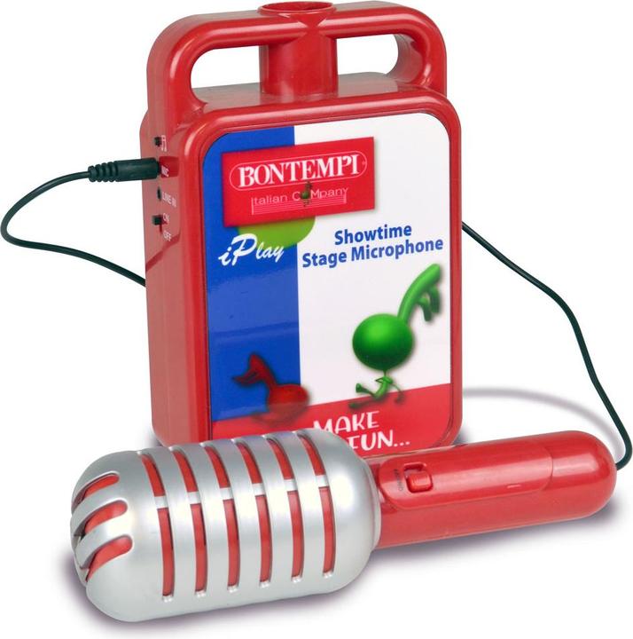 Image du produit Bontempi Microphone sur pied bleu
