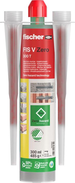 Produktbild Fischer FIS V zero 300 T injektionsmørtel 300 ml (1 Stk.)