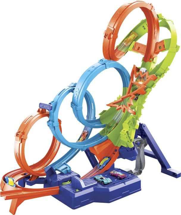 Produktbild Hot Wheels Action 4 Loopings Crash Gefahr