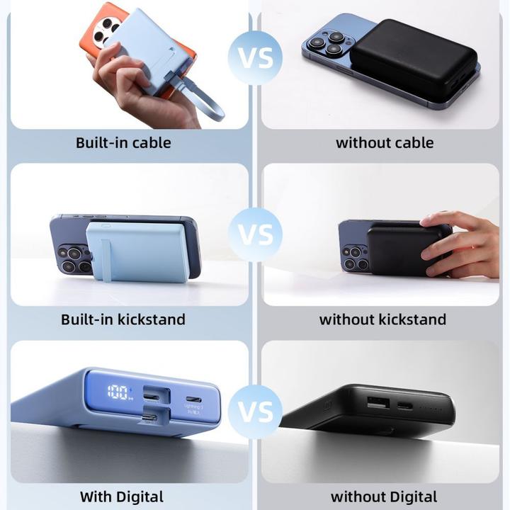 Actual product image Joyroom Magnetic Wireless Powerbank 10000mAh (10000 mAh, 20 W, 38.50 Wh)