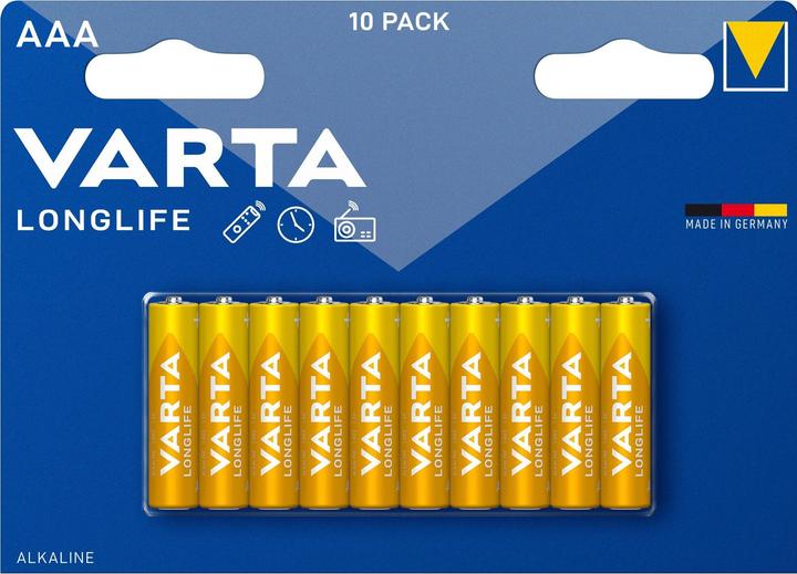 Varta Longlife Extra (10 pz., AAA, 1200 mAh)