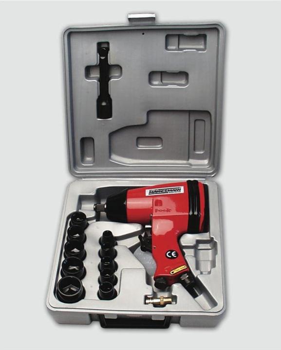 Produktbild Mannesmann Druckluft-Schlagschraubendreher-Set (Netzbetrieb)