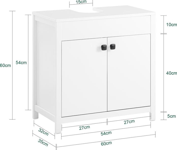 Actual product image SoBuy Jimmy (60 x 60 x 35 cm)