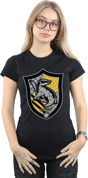 Immagine prodotto Hufflepuff Crest Flat Maglietta Donna (S)
