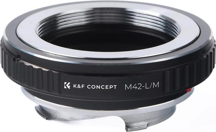 Actual product image K&F Concept High Precision Lens Adapter Mount, M42-L/M