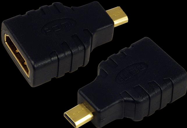 Actual product image LogiLink Micro HDMI to (HDMI)