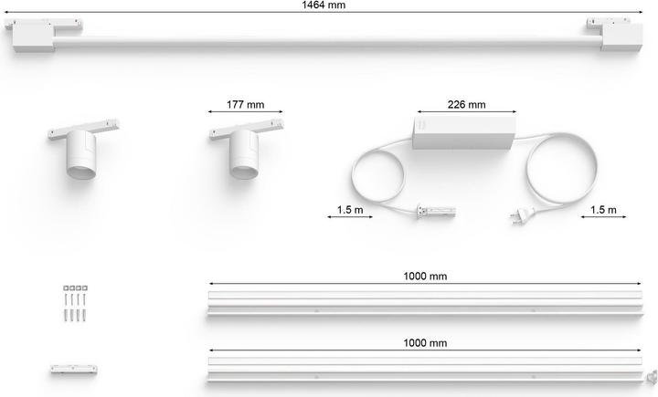 Immagine prodotto Philips Hue Perifo Basis Set (3620 lm)