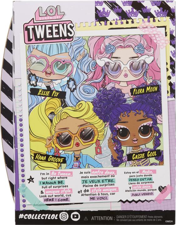 Produktbild L.O.L. Surprise! Surprise Tweens Core Doll Cassie Cool