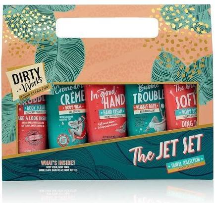 Immagine prodotto Dirty Works Neroli. Set regalo per il corpo Rock Rose e Gelsomino 5 pezzi (Set per la cura del corpo)