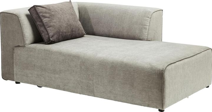 Produktbild Kare Design Ottomane Infinity Grau Rechts (Liege)