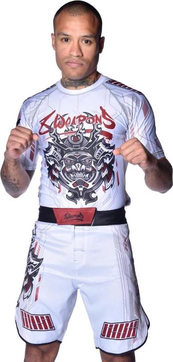 Produktbild 8Weapons 8 WEAPONS Rashguard, S/S, Hit 2.0, black-red, S (S)