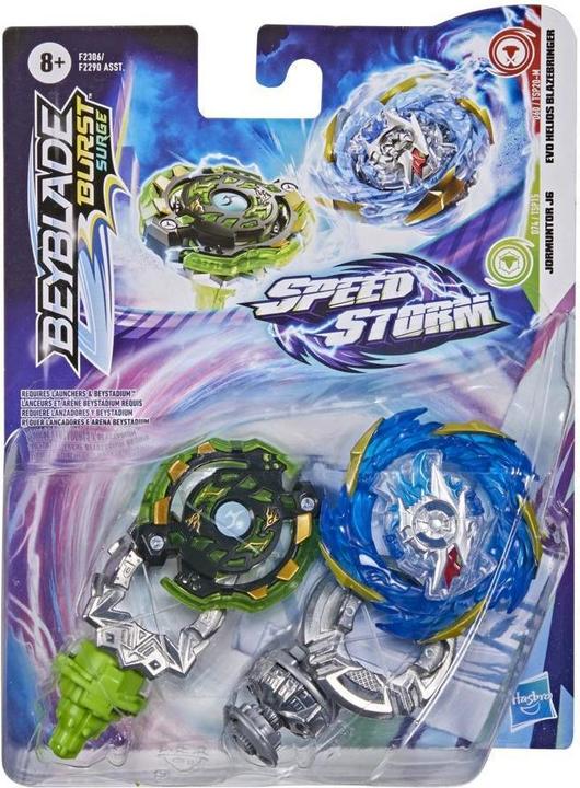 Produktbild Hasbro Beyblade Burst Surge Speedstorm Helios Blazebringer n Jormuntor (Deutsch, Englisch, Französisch, Italienisch)