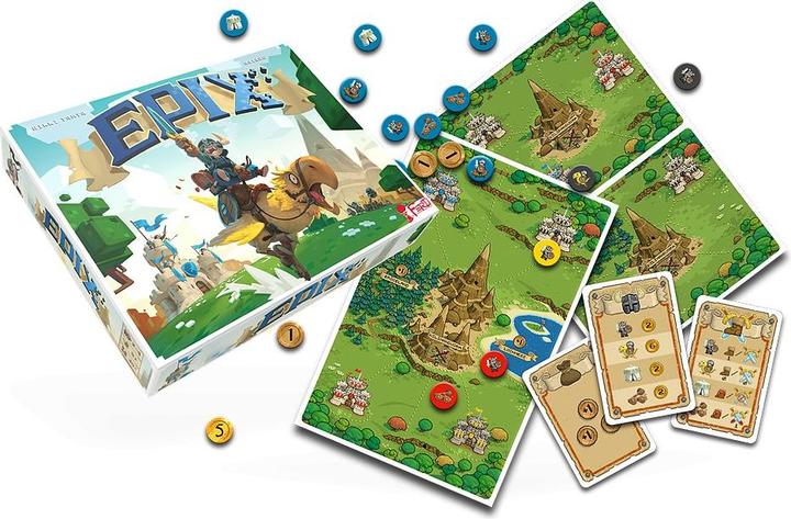 Produktbild FG067 - Epix, Brettspiel, für 2-4 Spieler, ab 10 Jahren (Deutsch)