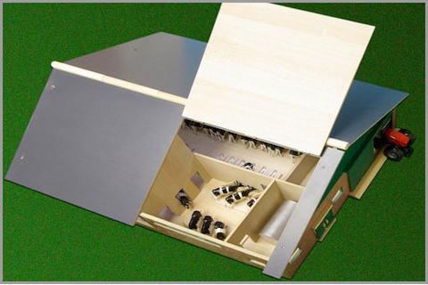Produktbild Sombo Cubicle Stabiles Holz mit Melkeinheit 1:33