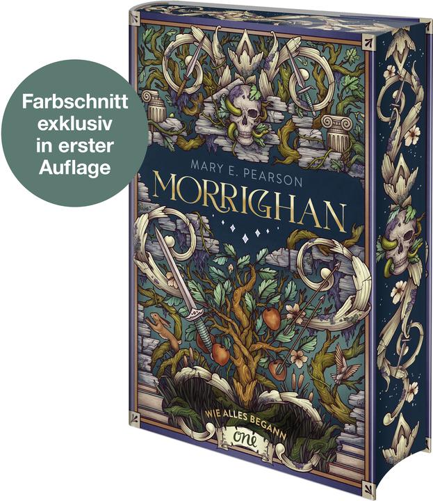 Actual product image Pearson:Morrighan. Wie alles begann (German, Mary E. Pearson, 2024)