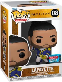 Actual product image Funko POP! Broadway Hamilton Marquis de Lafayette Edition Limitée