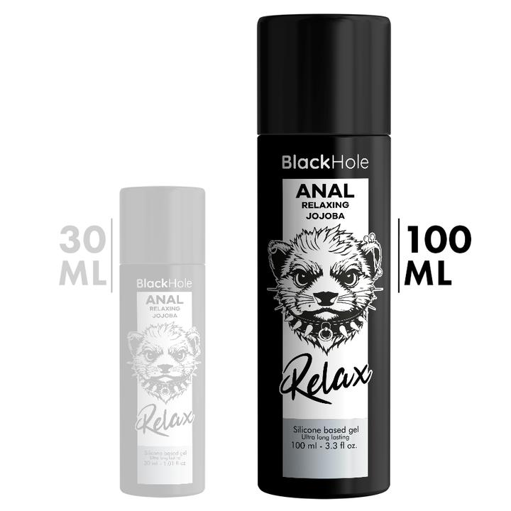 Actual product image - SCHWARZE LOCH-GEL-SILIKON-BASIS-ANAL-DILATION 30 ML (100 ml)